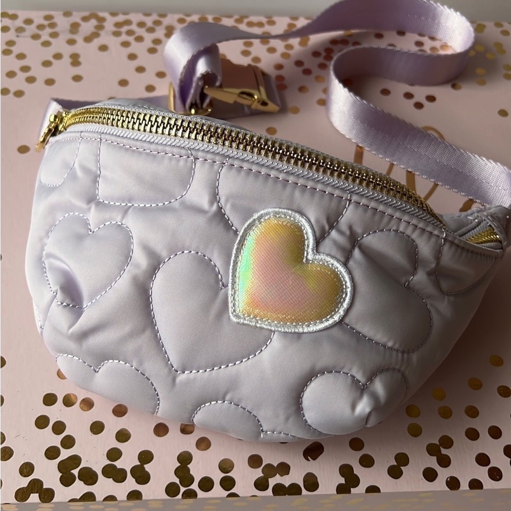 Stoney Clover Lane Puffy Heart Adult Fanny Pack - Picture 2 of 3